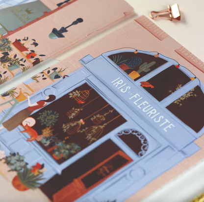 Notebook A5 - Iris la Fleuriste