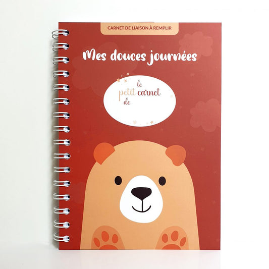 “My sweet days” notebook – Bear