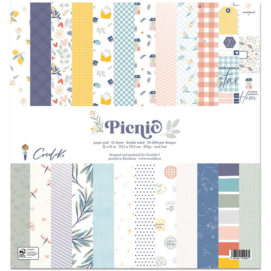 "Picnic" paper collection - English 