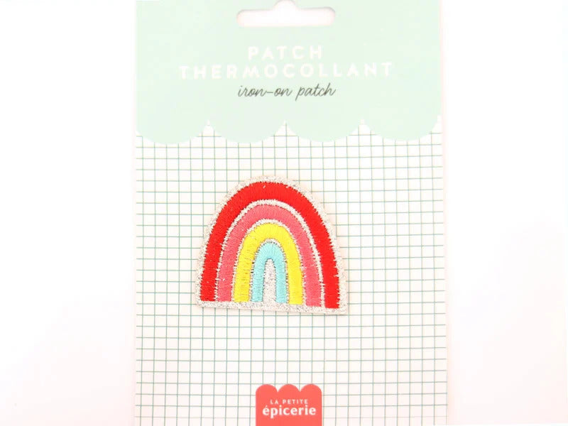 PATCH THERMOCOLLANT ARC-EN-CIEL, écusson Thermocollant Arc-en-ciel EUR 3,00 - FR