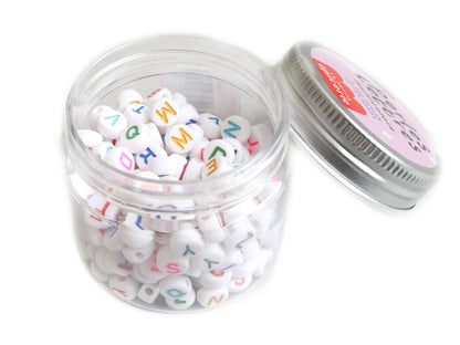 Letter bead pot - Multicolor 