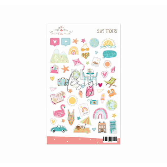 Planche de stickers Summer Stories
