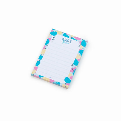 Bloc notes - Pensées fleuries