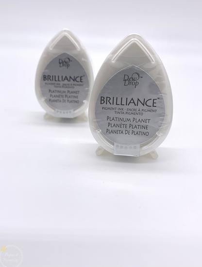 Encre pigmentée Brilliance - Platinum Planet