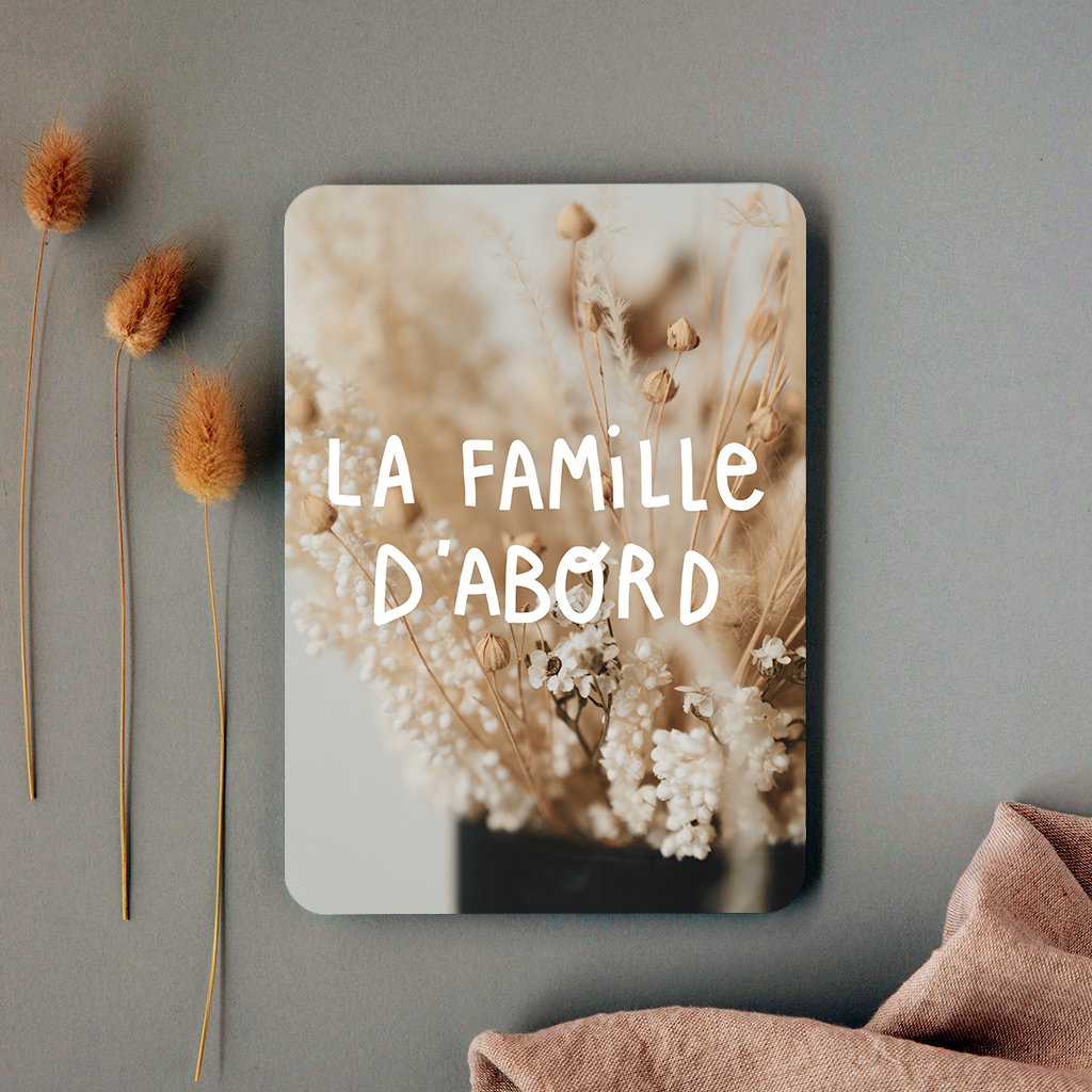 Card - Family First 